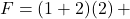 F&beta;​=(1+&beta;2)&times;(&beta;2&times;適合率)+再現率適合率&times;再現率​