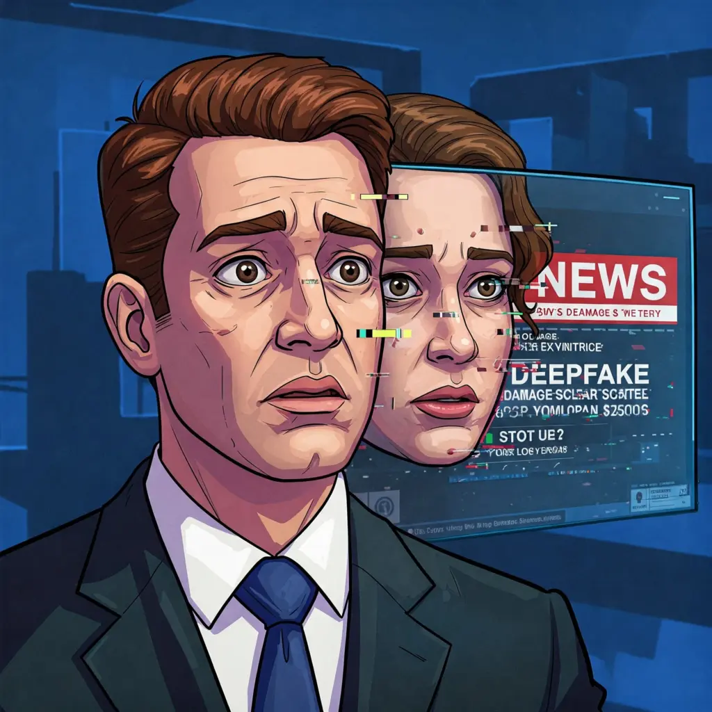 ディープフェイクが企業に与えるリスク